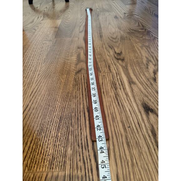 KENNETH COLE REACTION Brown Leather Belt Size 33 - Picture 6 of 6